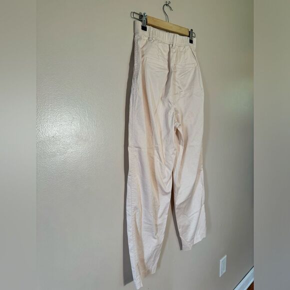 SALE! Peach J. Crew Pleated Straight Leg Pants Size 2 EUC - Picture 5 of 6